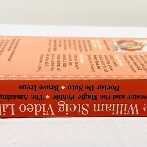 THE WILLIAM STEIG VIDEO LIBRARY Author Library Collection VHS Home Video Tape - Picture 4 of 8